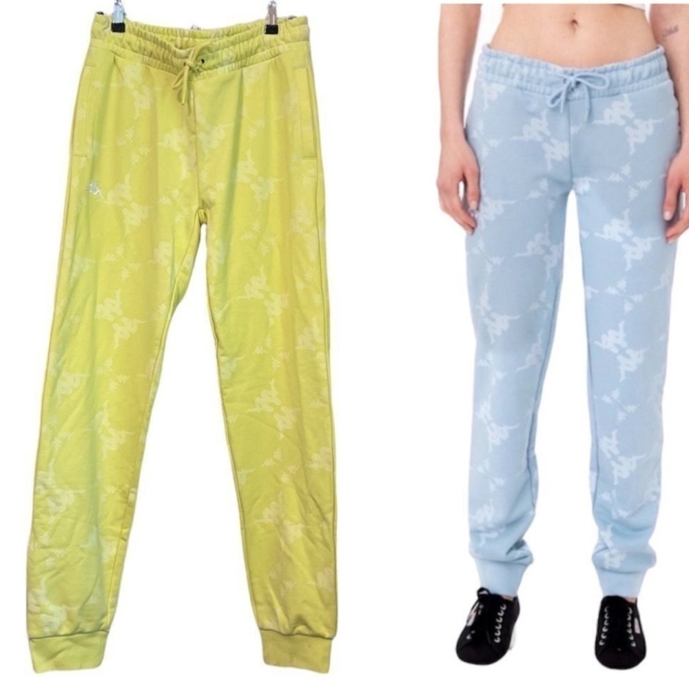 KAPPA Yellow Elosia Sweatpants Joggers.Size XL